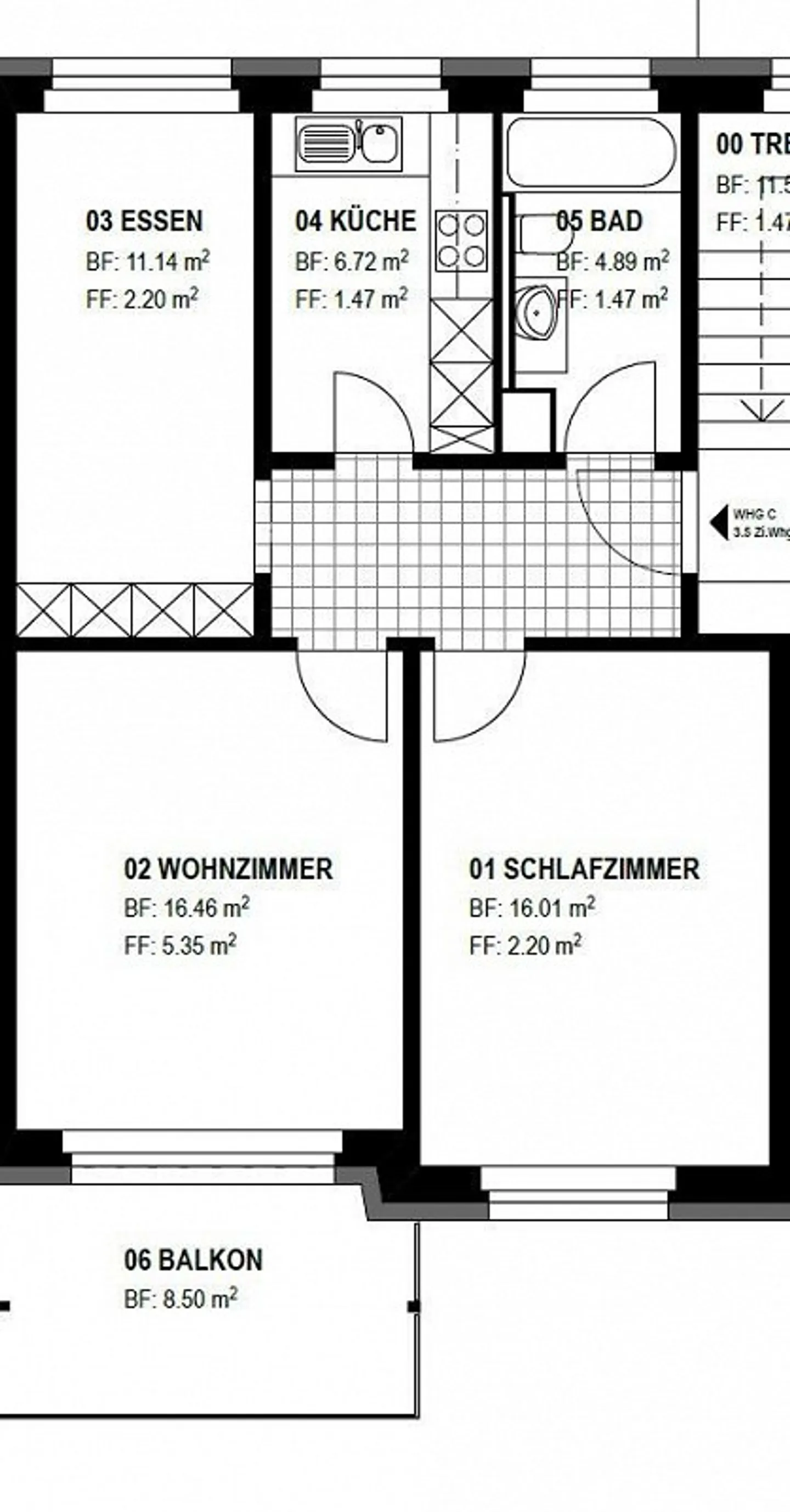 Bright 2.5-Room Apartment in Binz - Photo 6 of 6