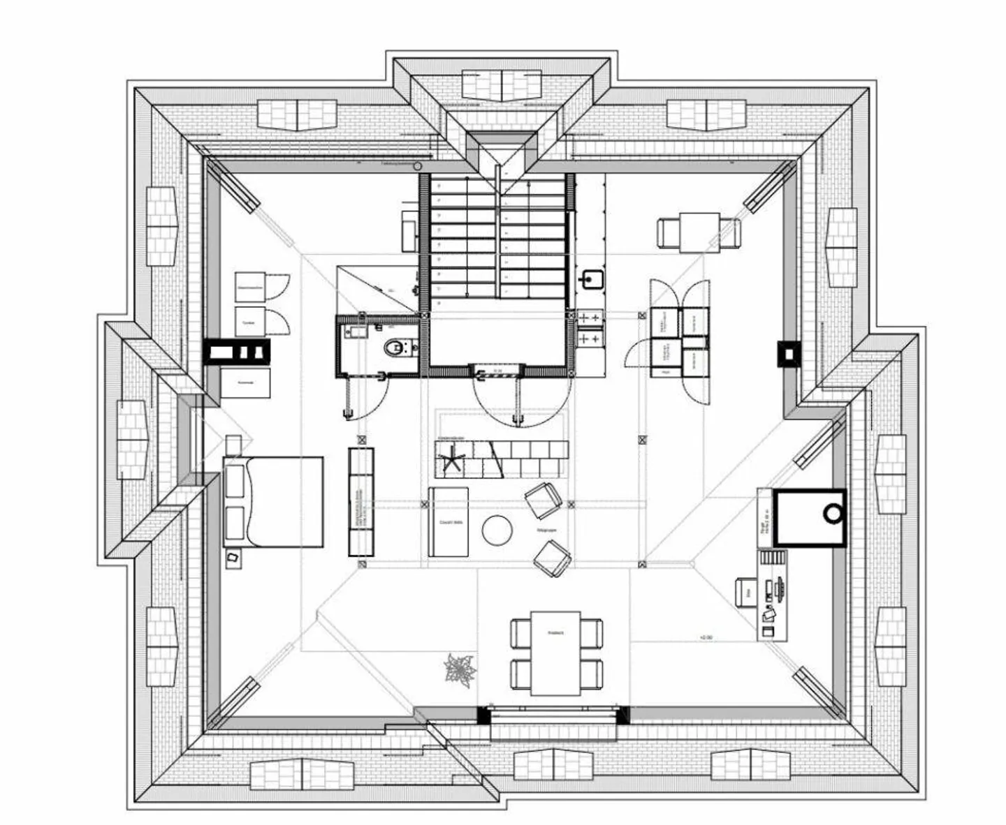 Esclusivo loft sul tetto in una posizione desiderabile nella città di Baden - Foto 9 di 9