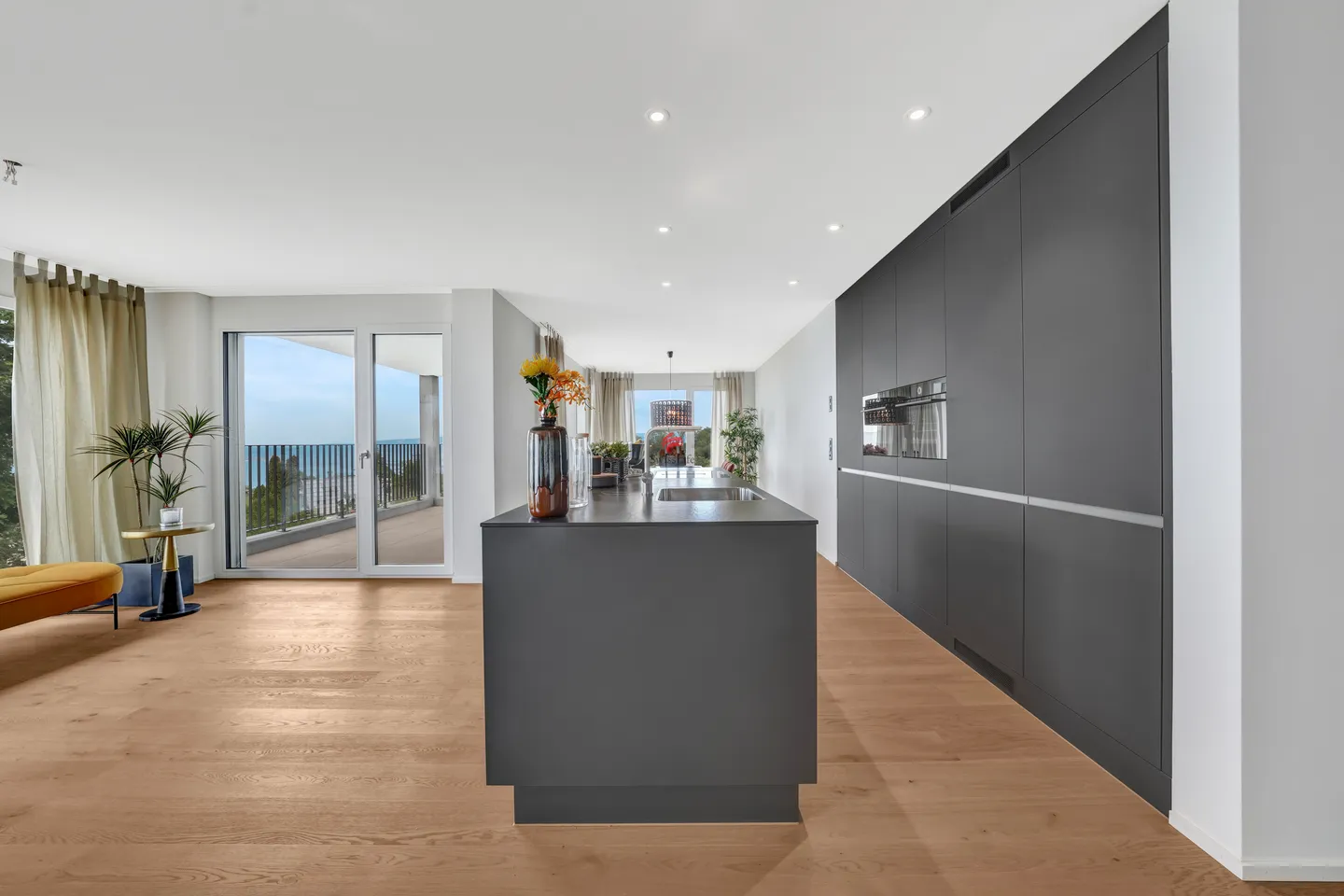 Leben zwischen See und Natur – exklusive Neubau-Gartenwohnung  - Photo 3 sur 7