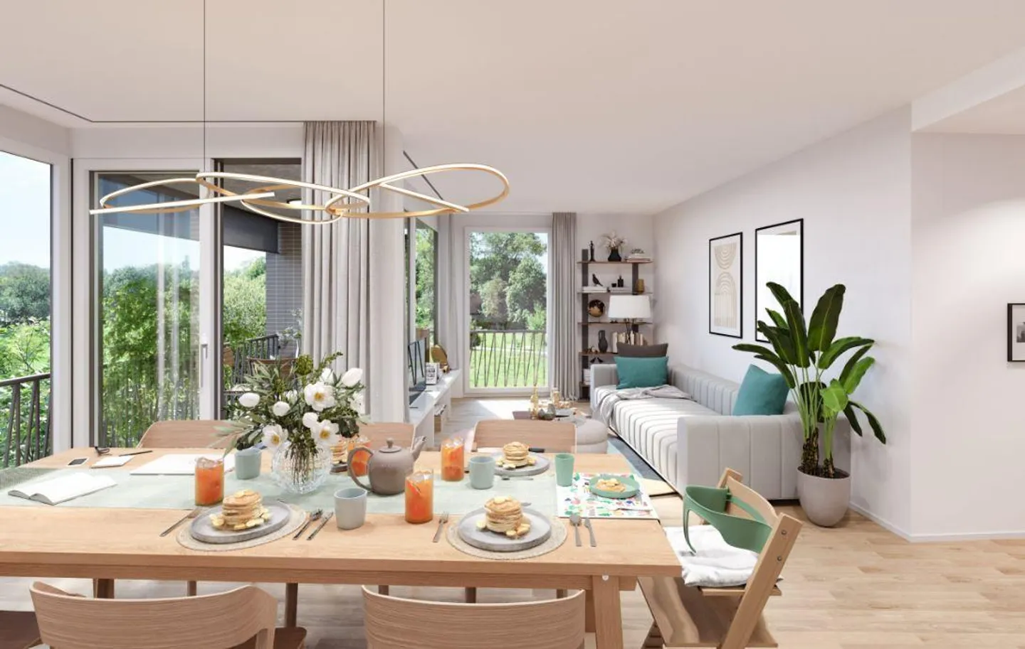 Modernes Apartment in Allschwil - Foto 2 von 7