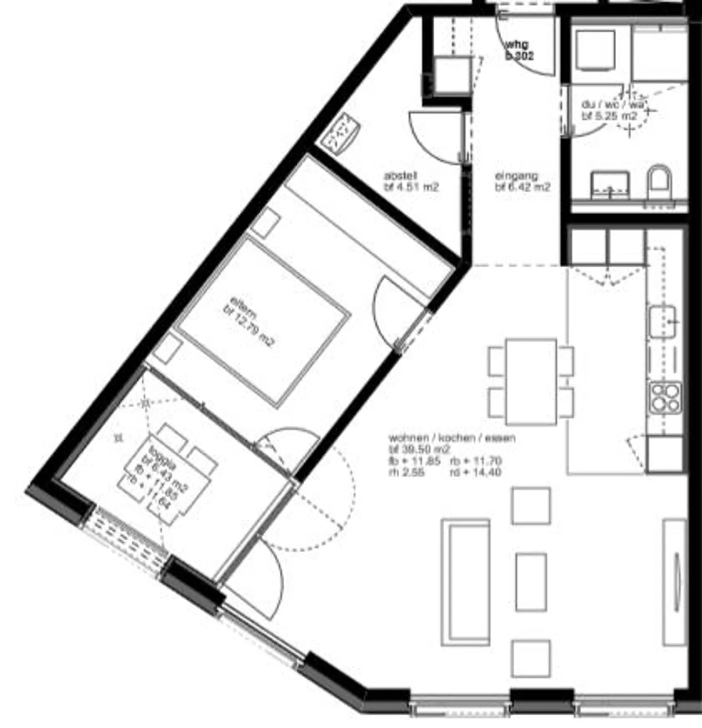 Moderne Wohnung in Altstätten - Foto 7 von 7