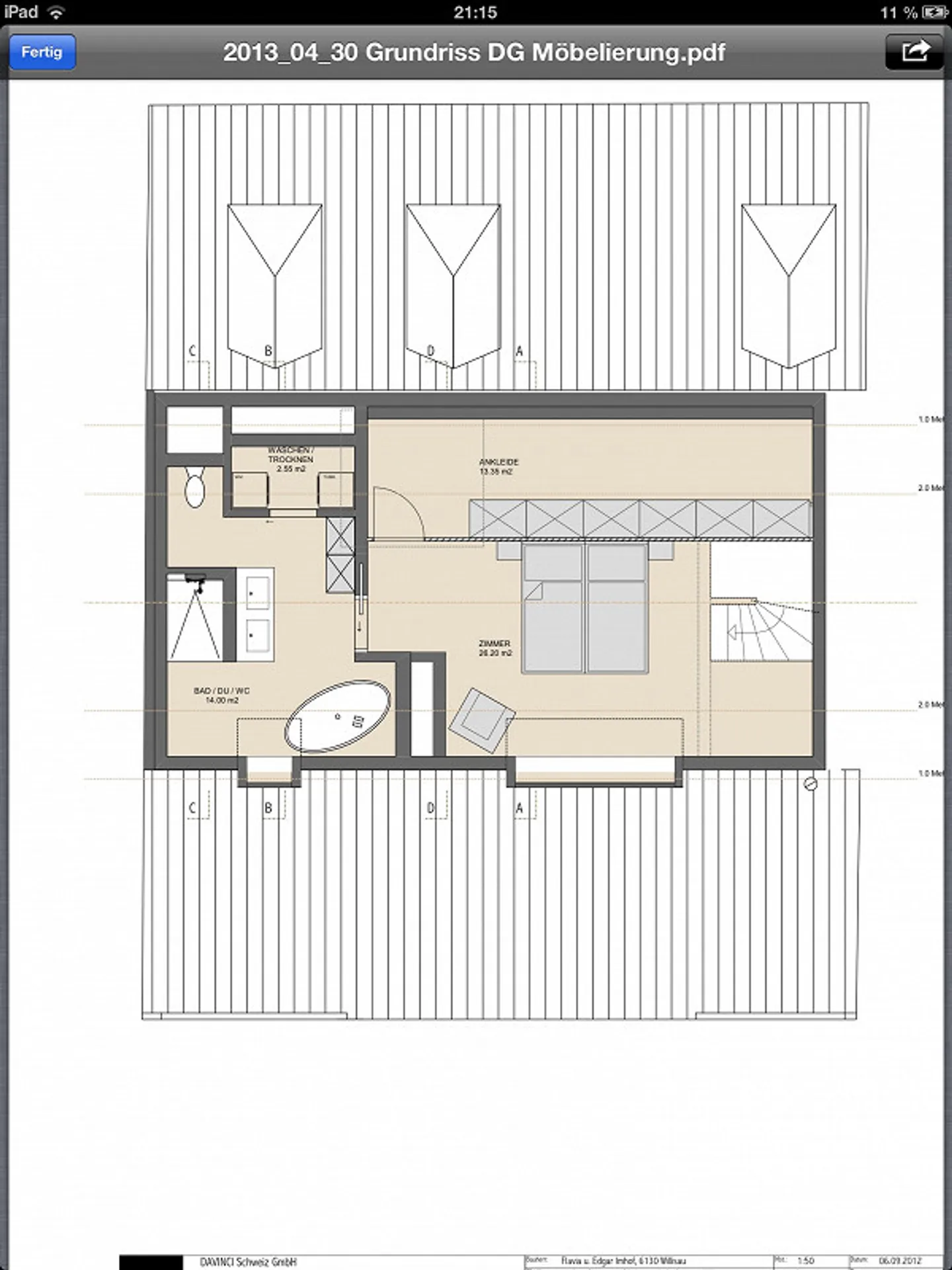 Exklusive Dachwohnung mit Terrasse - Foto 12 von 12