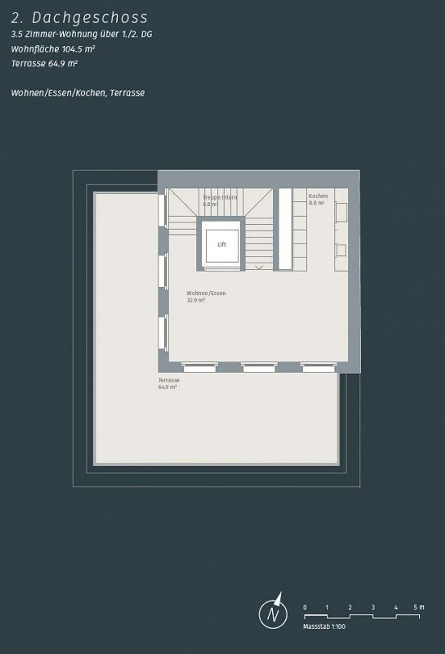 City apartment with high standard of development in a central location in Aarau - Photo 7 of 7