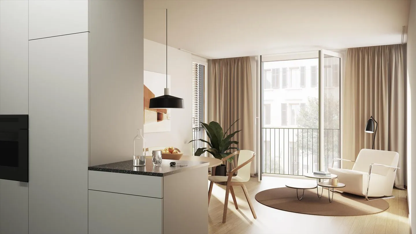 Projektankündigung: Modern wohnen in Basel  ruhig, stadtnah und charmant - Foto 4 von 6