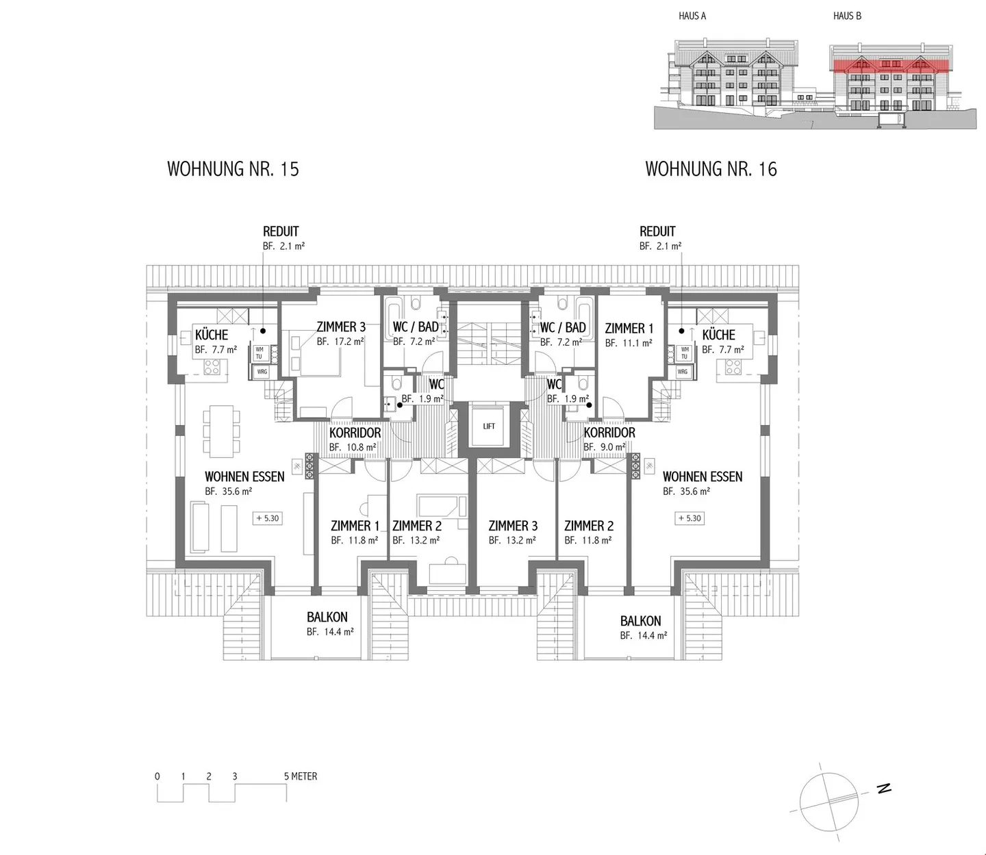 Neubau 4 1/2-Zi-Whg. (Nr. 16) mit Galerie - Bernstrasse 48 in Toffen - Foto 18 von 27