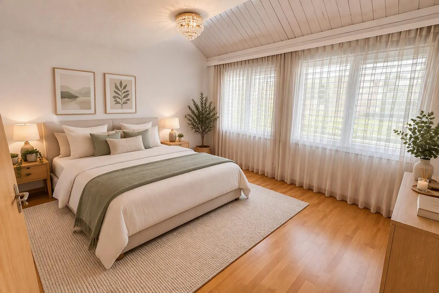 Casa a schiera affascinante con idillio da giardino e soffitta convertita - Foto 10 di 14