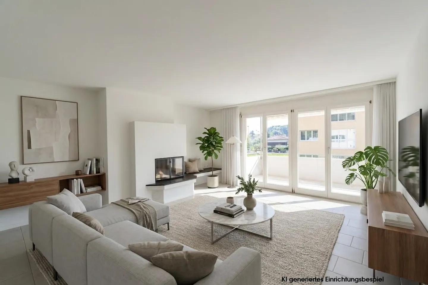 Appartement lumineux de 4,5 pièces avec balcon sud dans un quartier résidentiel prisé - Photo 2 sur 16