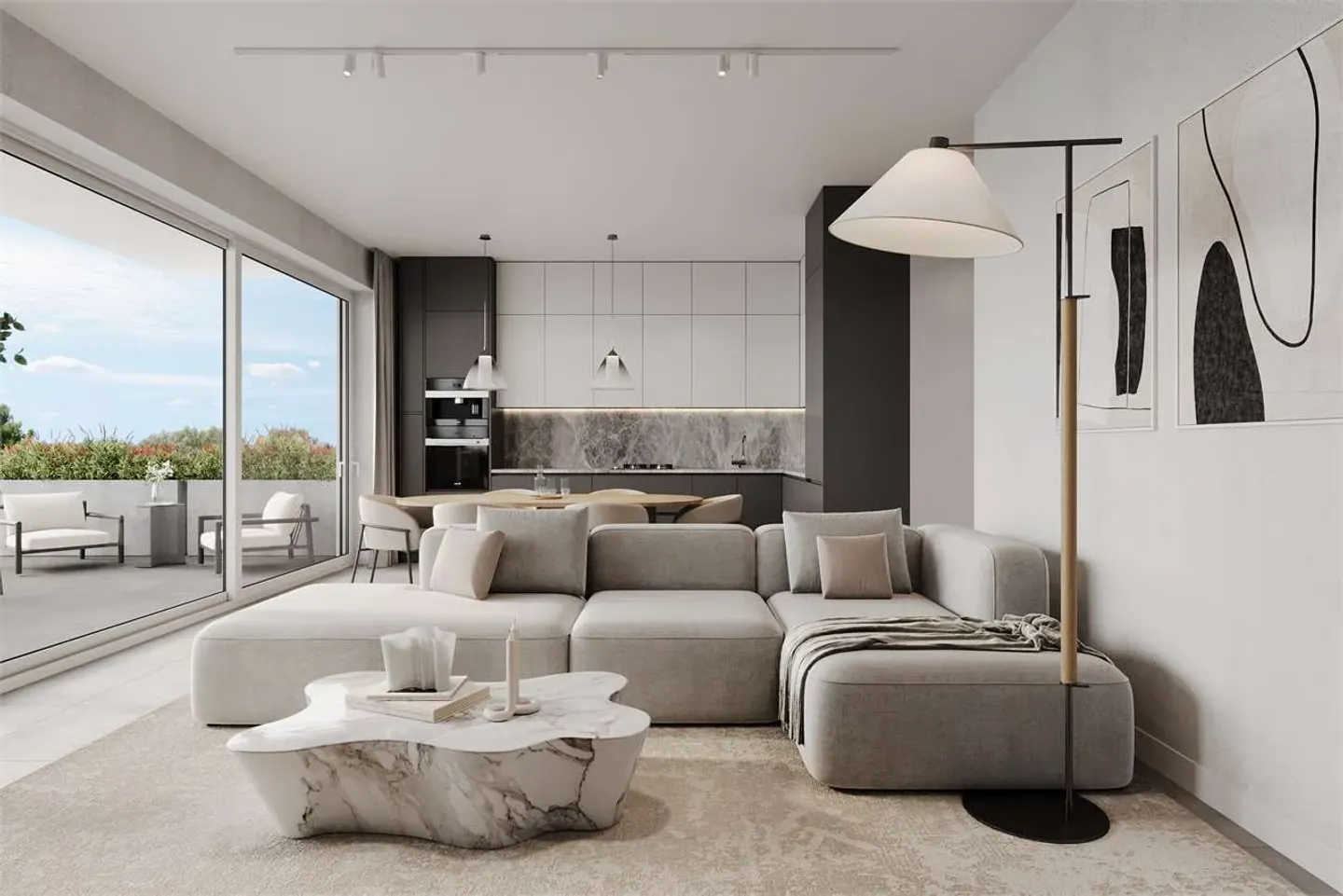 Splendide appartement de 3,5 pièces dans une nouvelle construction à Solduno - Photo 3 sur 5