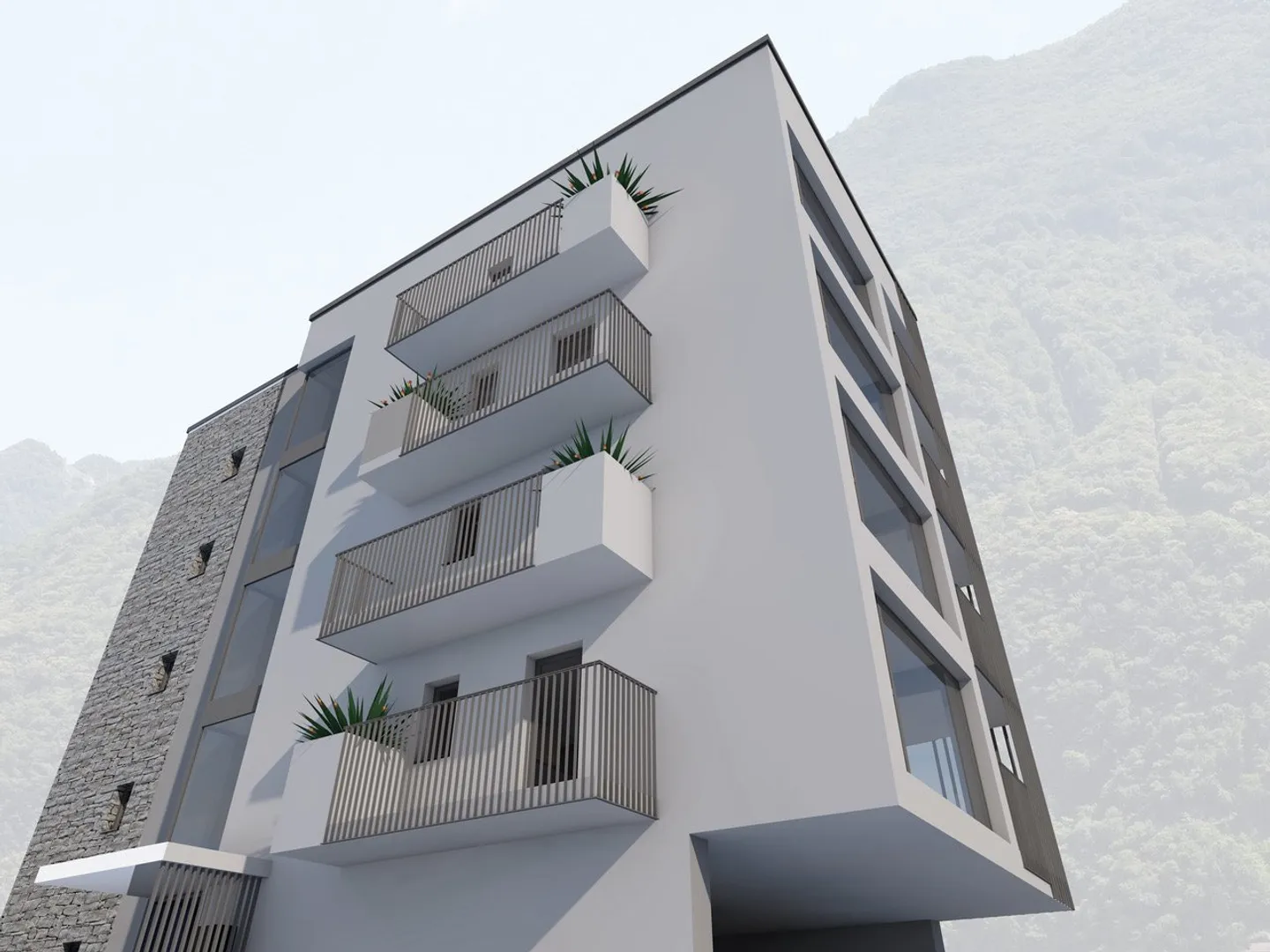 DIRECTLY FROM THE BUILDER - Bellinzona - spacious 4.5 rooms in Via Varrone 15 - Photo 9 of 10