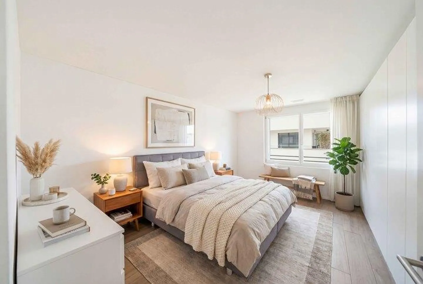 Modernes Apartment mit Balkon - Foto 4 von 9