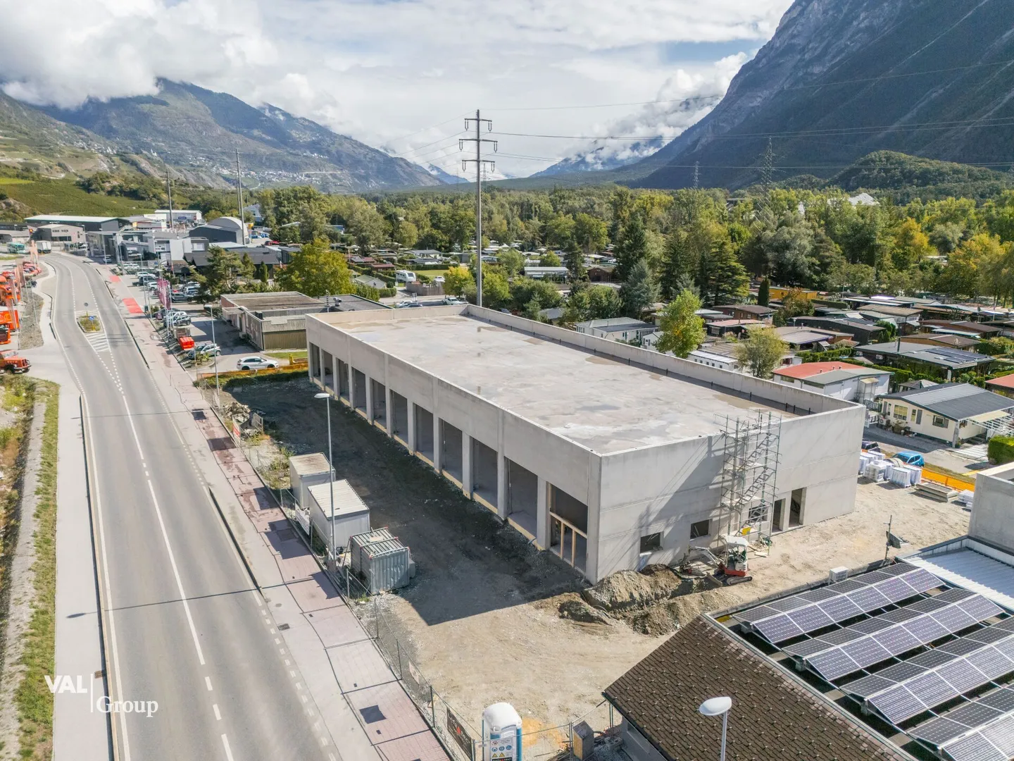 Votre espace de stockage/commercial idéal à Salgesch - Flexible, moderne et polyvalent - Photo 1 sur 7
