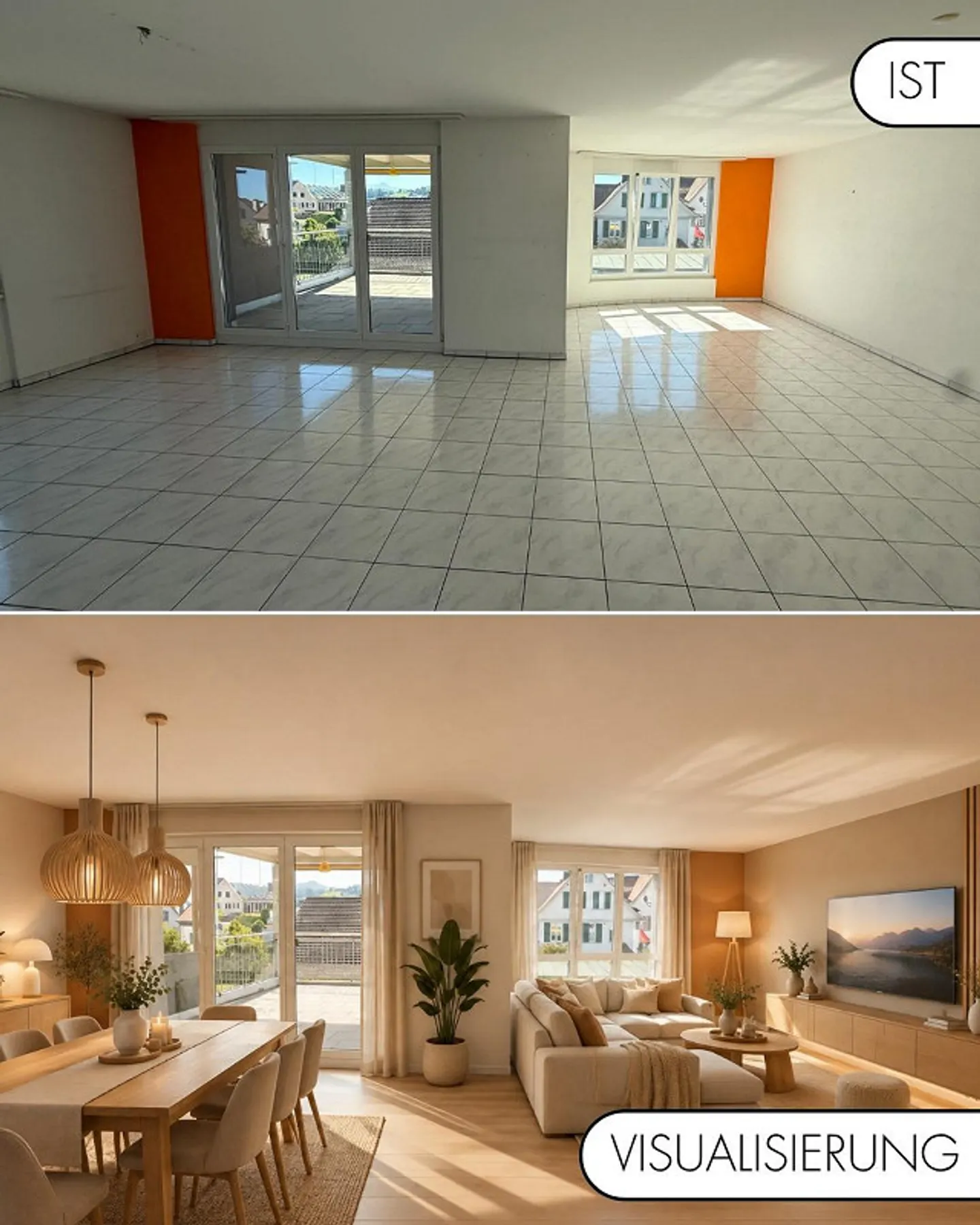 Appartement duplex de 4,5 pièces bien entretenu dans un emplacement privilégié à Amriswil - Photo 1 sur 11