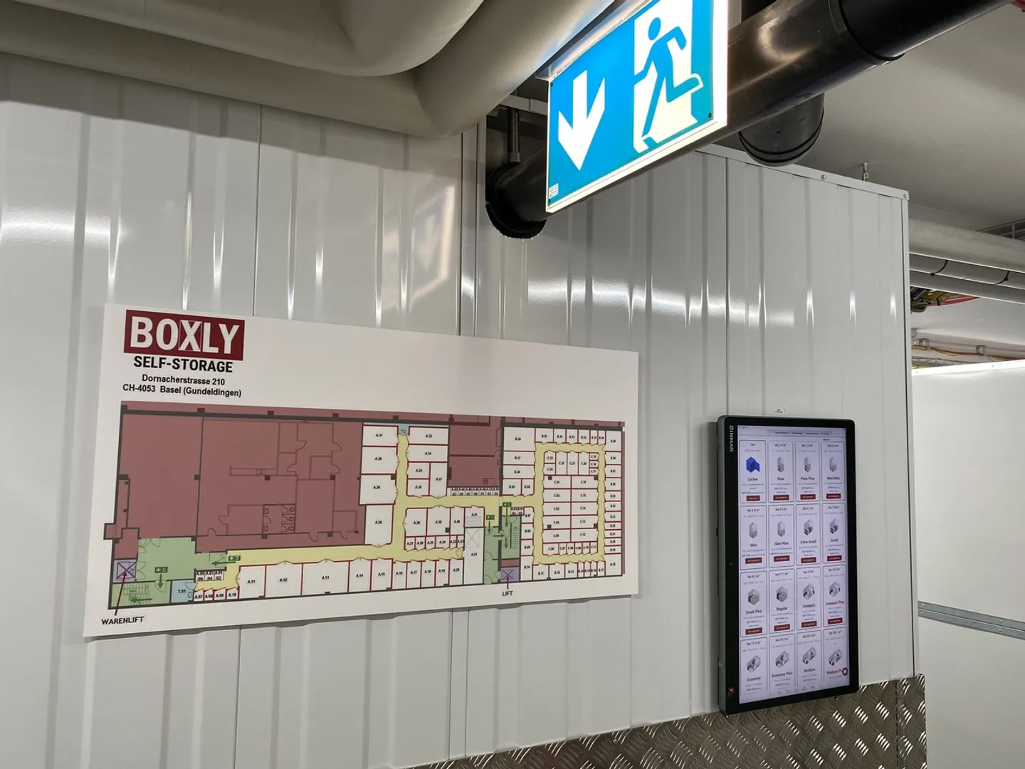 Spazi di stoccaggio (Self-Storage) a Basilea Gundeldingen - Foto 6 di 6