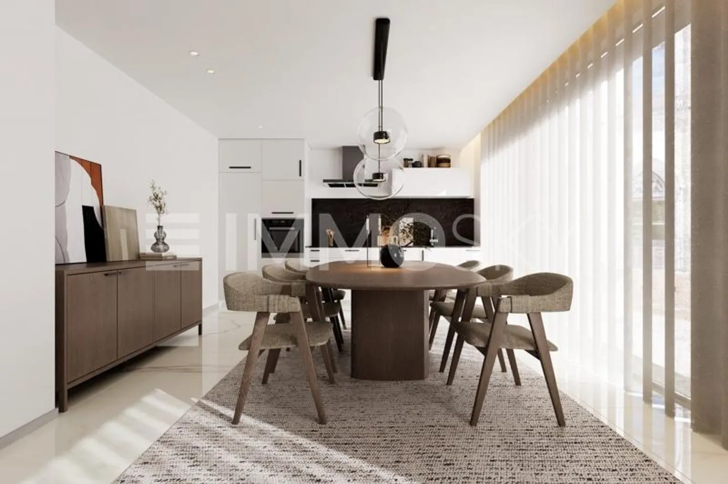 Modern 4.5 room duplex with beautiful volumes - Photo 2 of 7