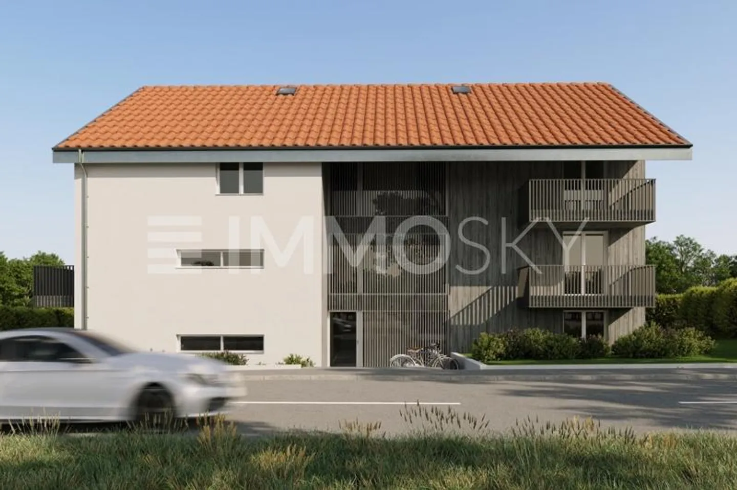 Modern 4.5 room duplex with beautiful volumes - Photo 6 of 7