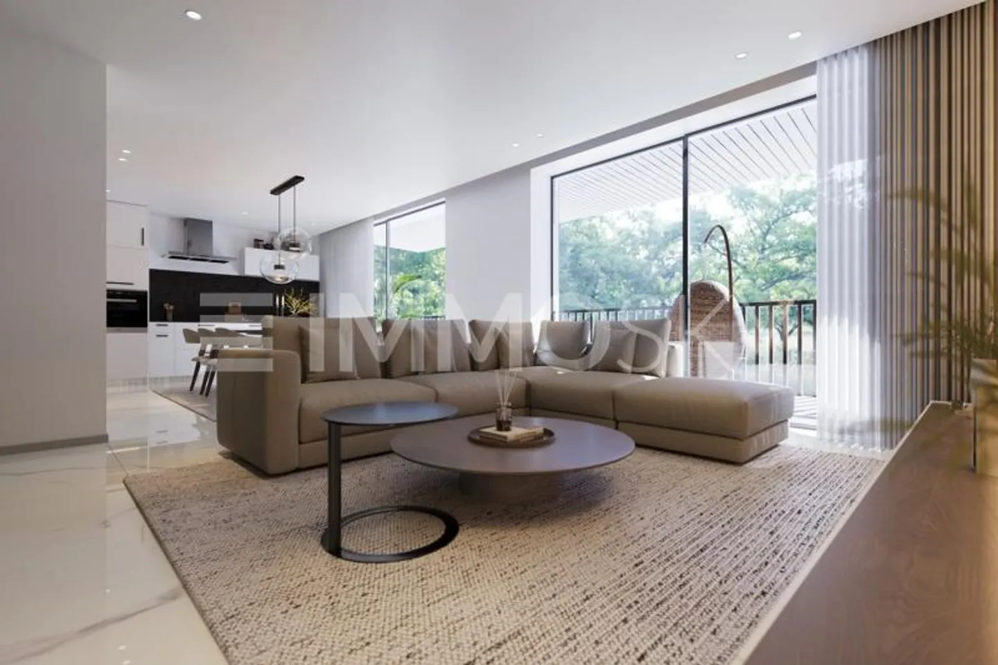 Modern 4.5 room duplex with beautiful volumes - Photo 3 of 7