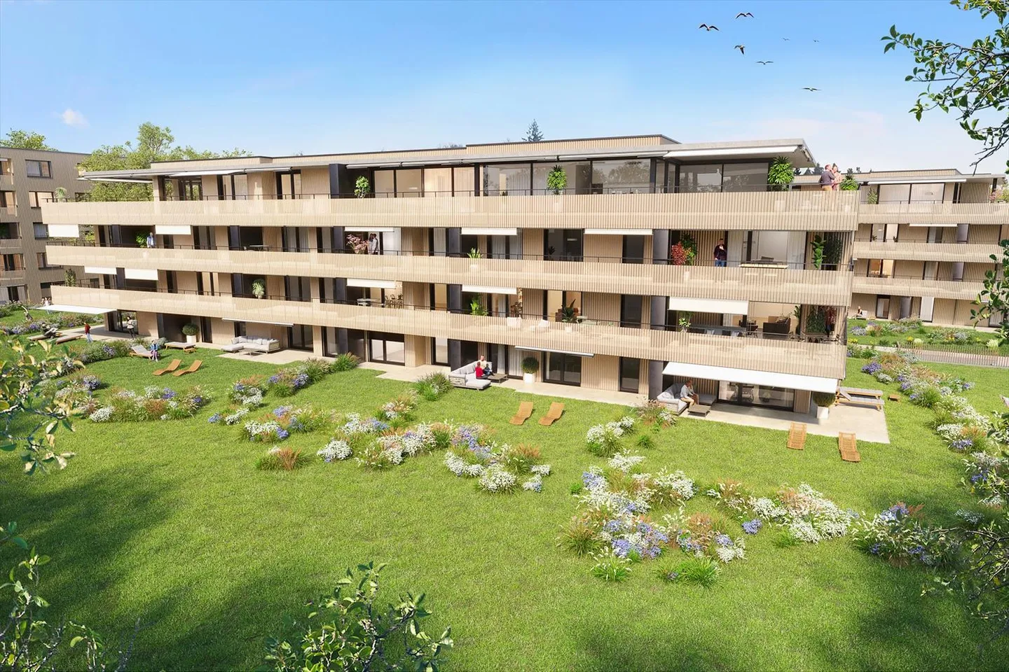 05589 - Appartamento 4½ stanze - IMP. CHAMP-RIOND 8 - MATRAN - Foto 2 di 11