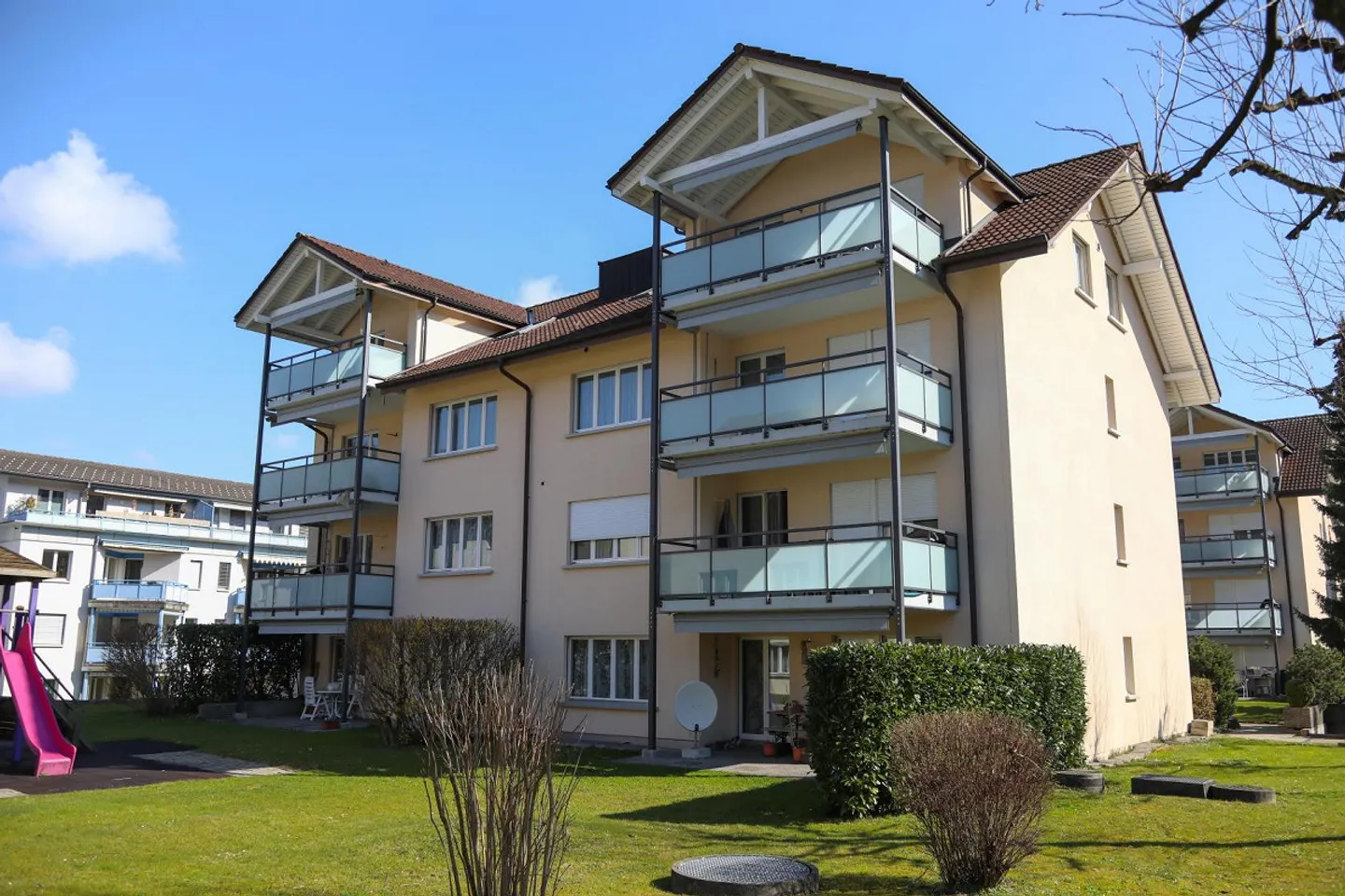 Cozy 3.5-room apartment with garden seating area in Malters - Photo 1 of 7