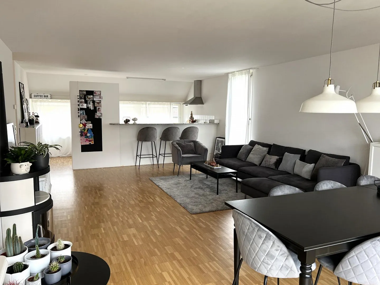 Spacious 3.5-room apartment with Swedish stove - Photo 2 of 9