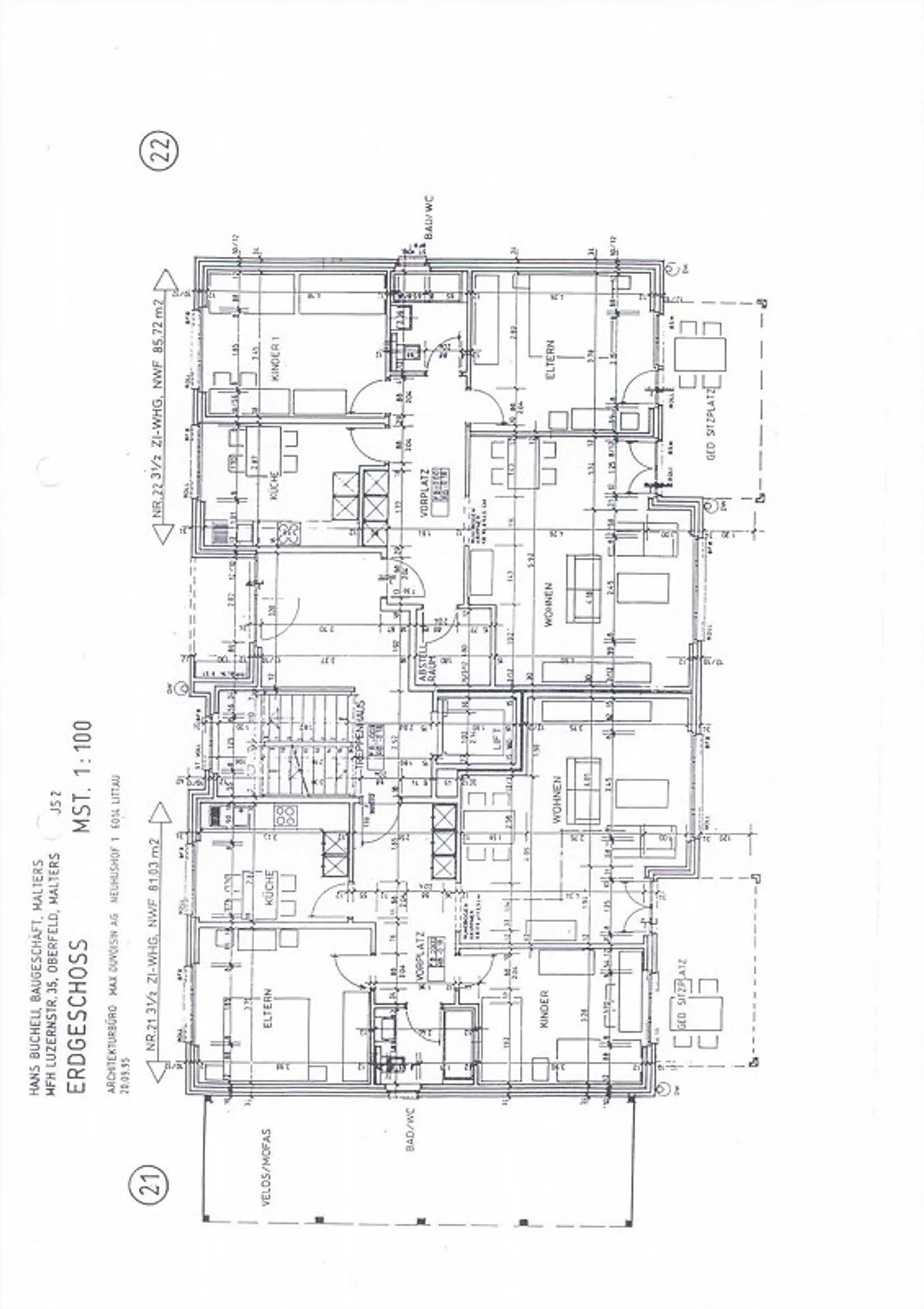 Cozy 3.5-room apartment with garden seating area in Malters - Photo 7 of 7