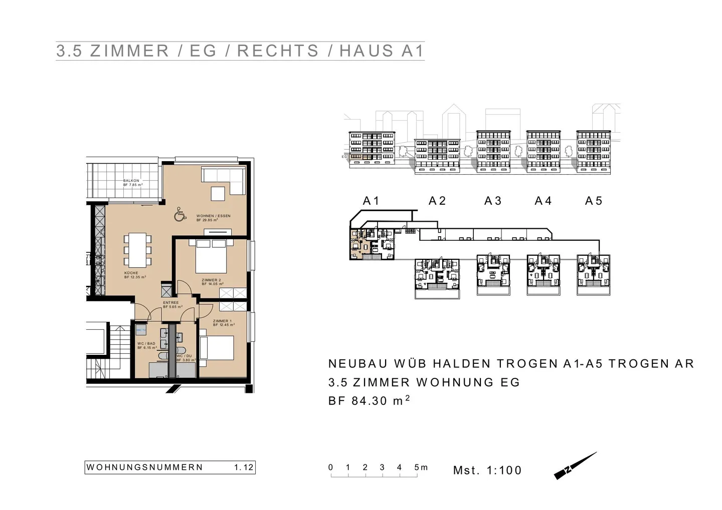 Appartamento 3.5 locali - Foto 13 di 13