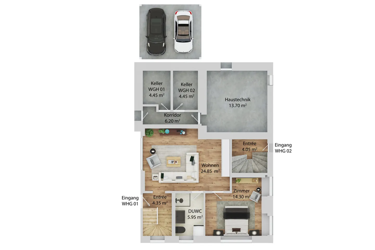 CASA SULEGL - Appartement de vacances exclusif de 5,5 pièces à Vignogn - Photo 9 sur 10