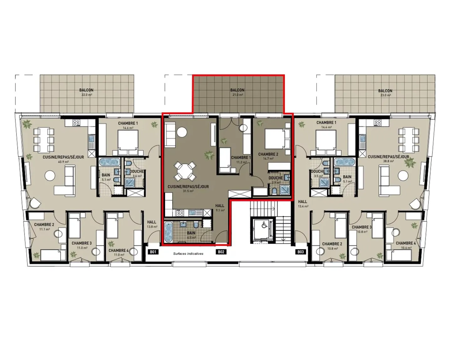 Modern Apartments with Garden - Photo 14 of 16