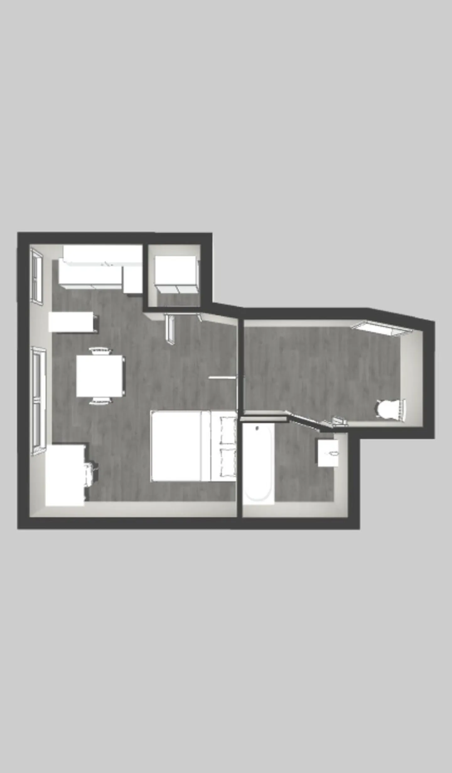 Appartement Neuchâtel - 1.5 pièces - Photo 10 sur 13