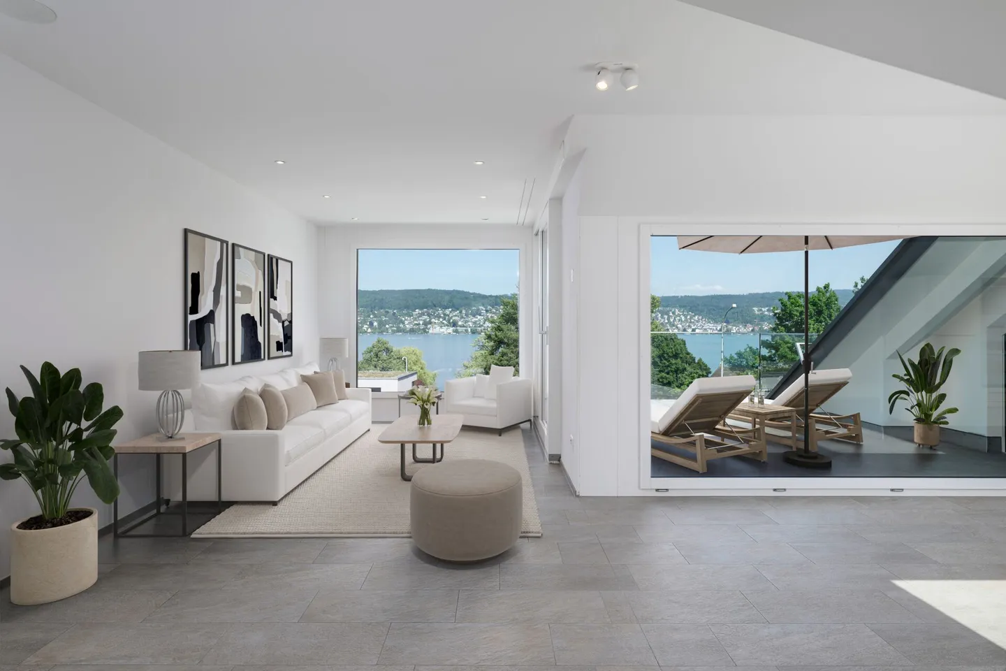 Elegant Duplex Apartment with a View over Lake Zurich - Photo 1 of 7