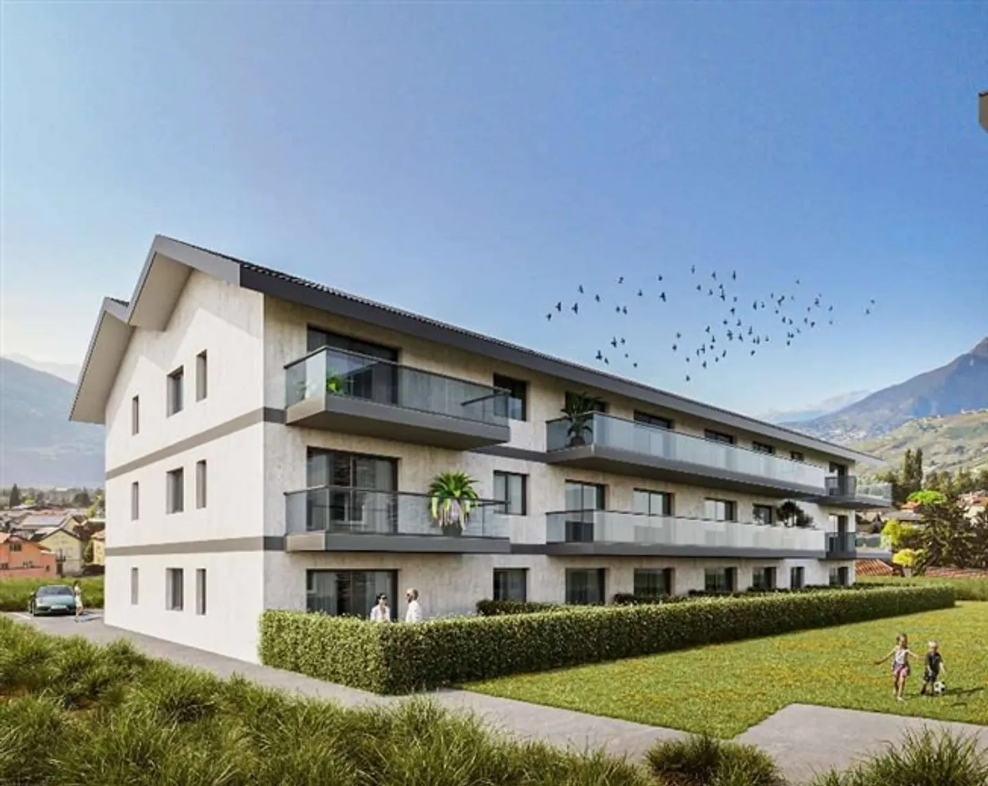 Appartement 3.5 pièces au rez-de-chaussée d'une nouvelle résidence - Photo 2 sur 2