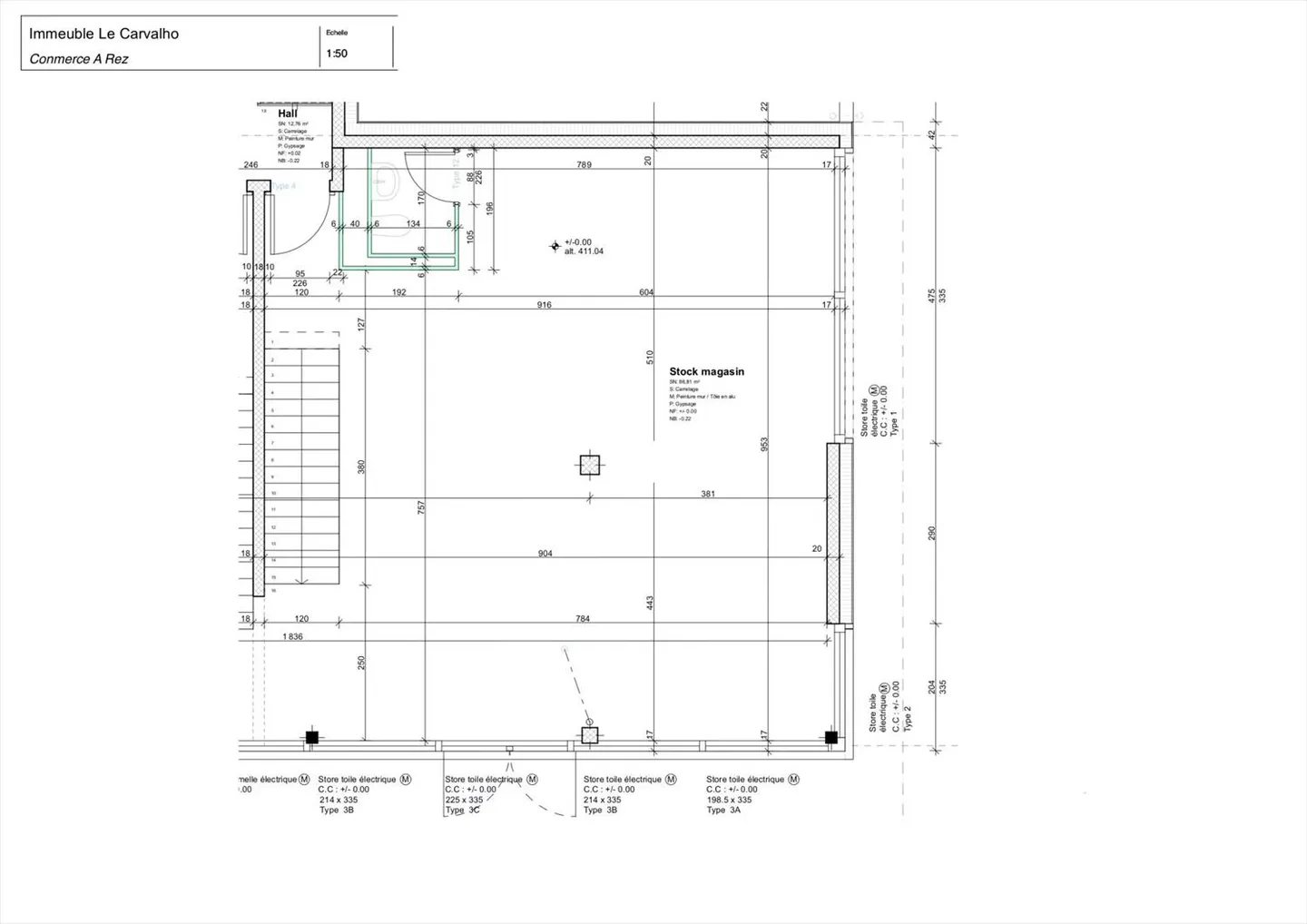 Lokal Gewerbe neu ideal in Monthey gelegen - Foto 5 von 13