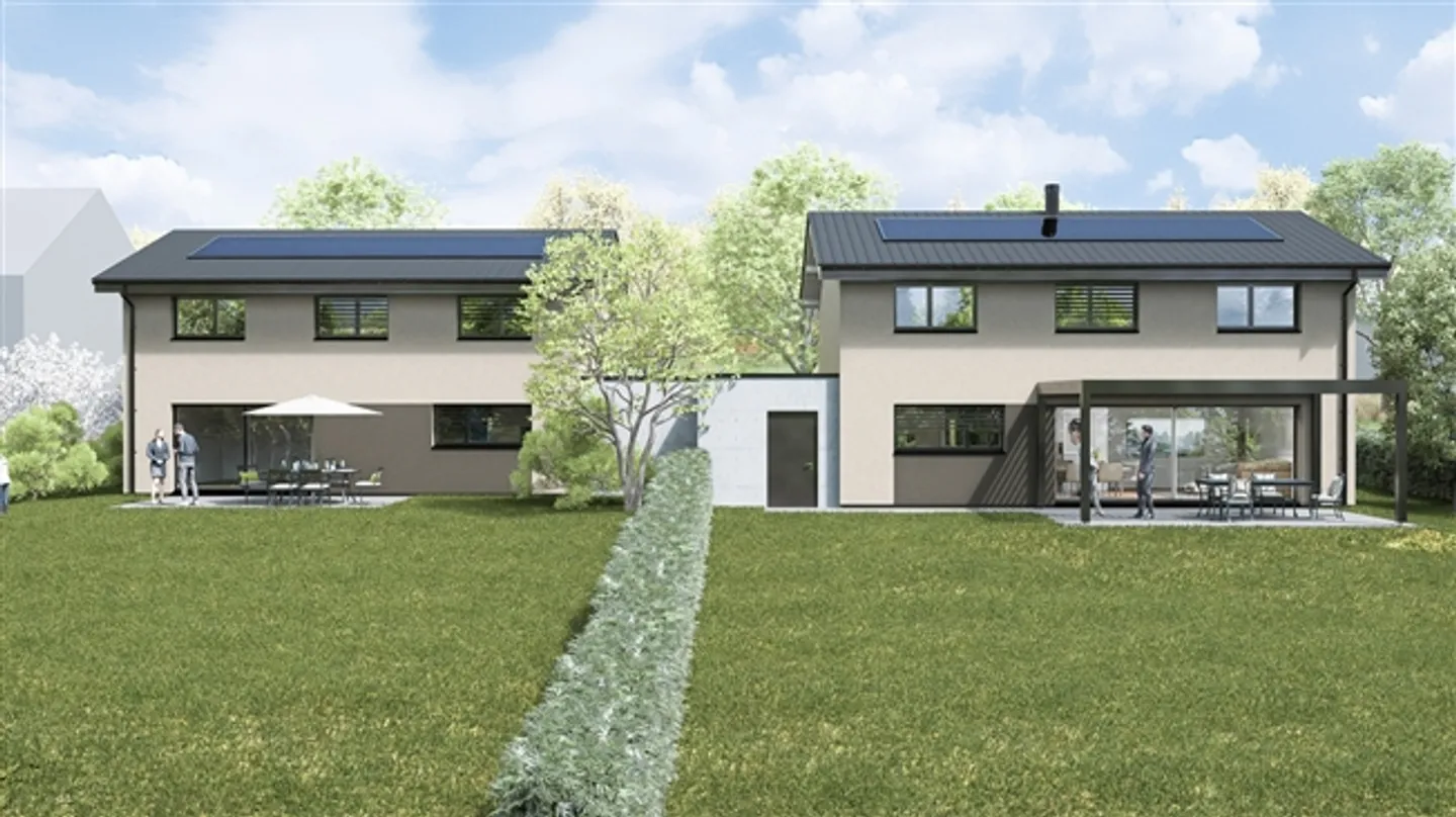 «Neue freistehende Villa mit angeschlossener Garage
Süd-West-Ausrichtung» - Photo 11 of 14