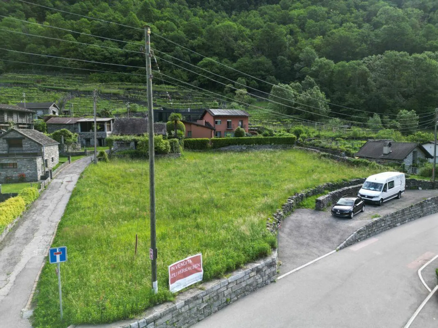 MAGGIA - Grande terreno edificabile in posizione centrale e soleggiata - Foto 6 di 7