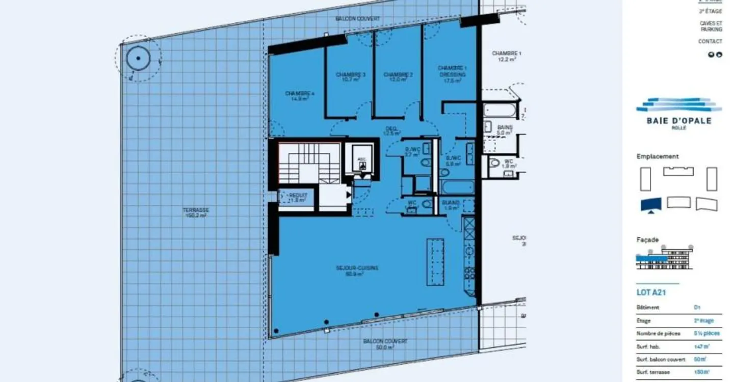 Appartement de Luxe avec Vue sur le Lac - Photo 7 sur 8