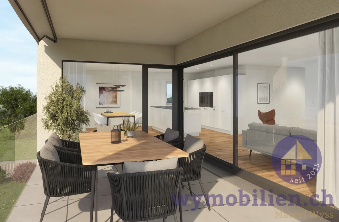 4.5 Zimmer, Suite mit Bad, bezugsbereit Sommer 2026! - Foto 5 di 12