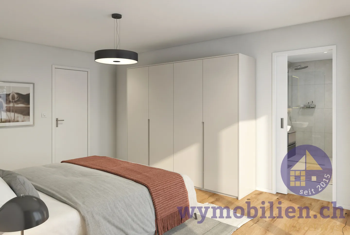 4.5 Zimmer, Suite mit Bad, bezugsbereit Sommer 2026! - Foto 9 di 12