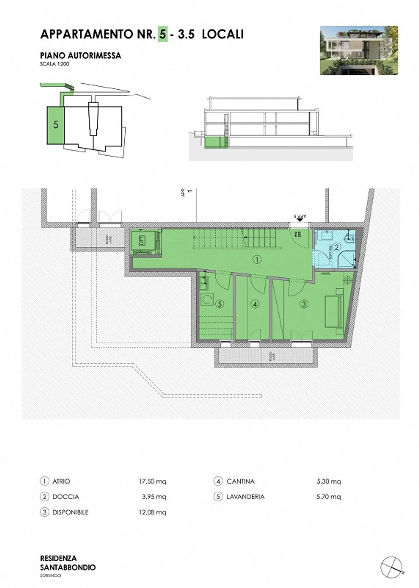 Triplex prestigioso con ascensore privato e giardino esclusivo - Foto 16 di 16
