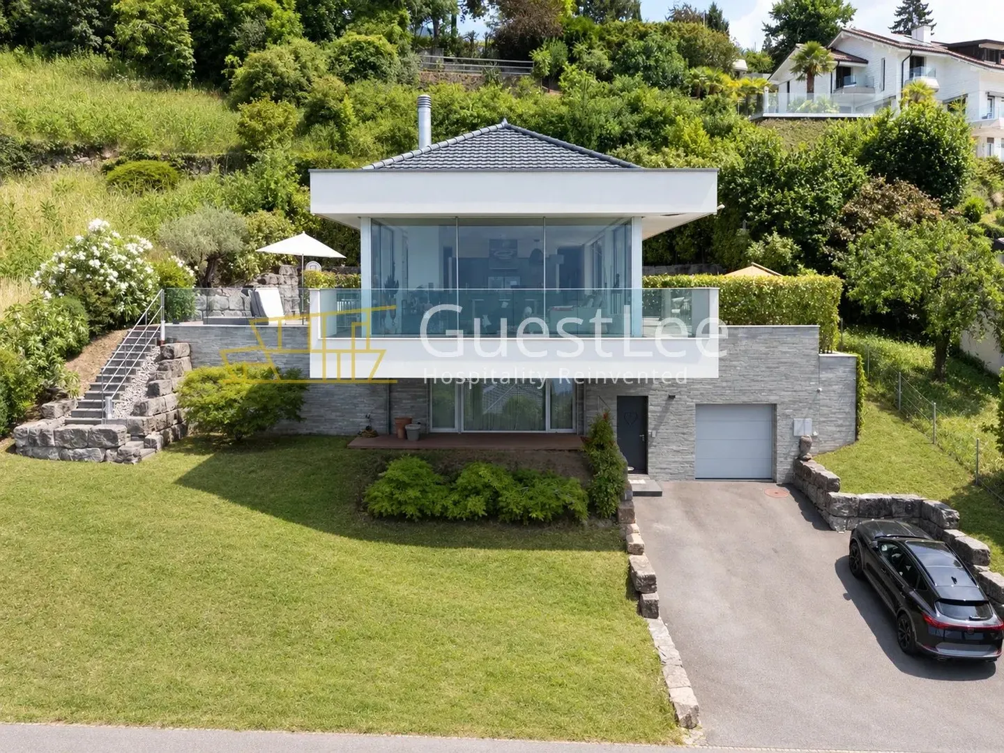 Contemporary "Villa d'architecte" in the Heart of Blonay - Photo 2 of 15