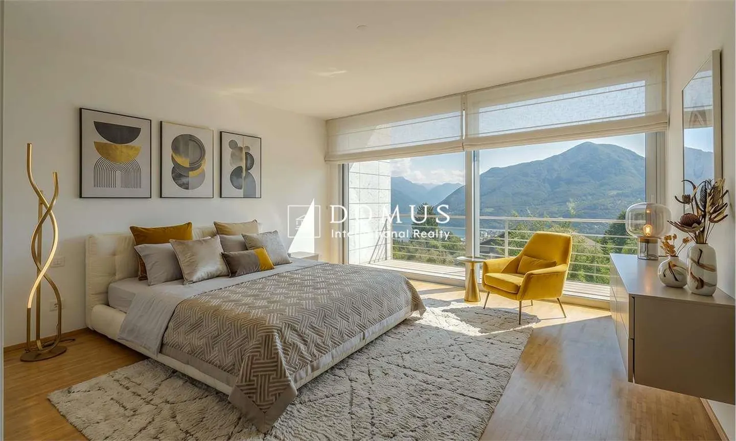 Villa moderna con vista lago - Foto 8 di 13