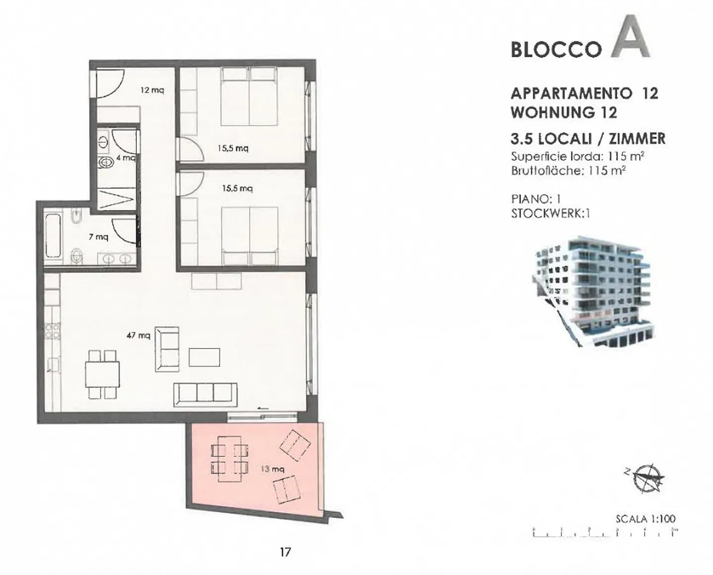 Appartamento in vendita - Foto 22 di 22