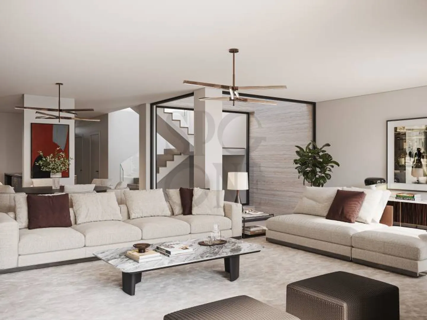Villa Serenya B: Progetto di 3 ville di alta classe a Cologny - Foto 5 di 12
