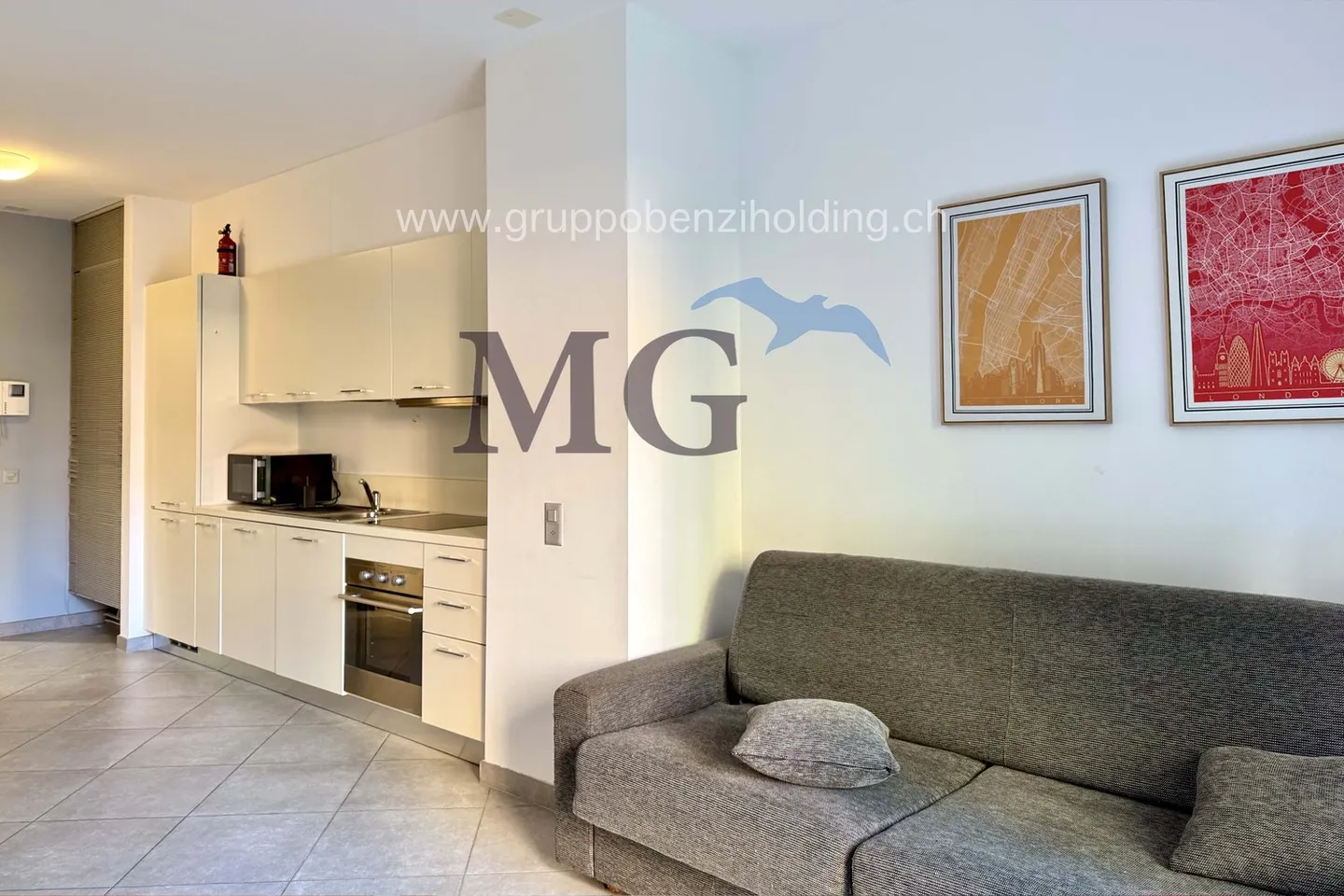 Appartamento con giardino, a pochi passi dal lago di Lugano. - Foto 13 di 20