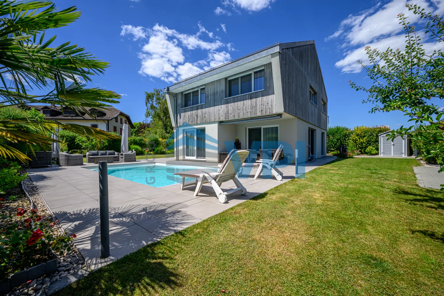 Villa élégante avec piscine à Eysins - Photo 3 sur 14