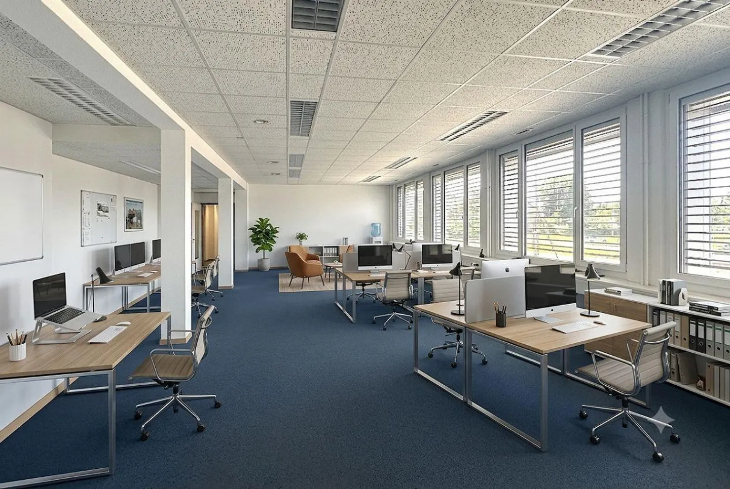 Intero piano di spazio ufficio al 1° piano - 300 m² - Foto 2 di 7