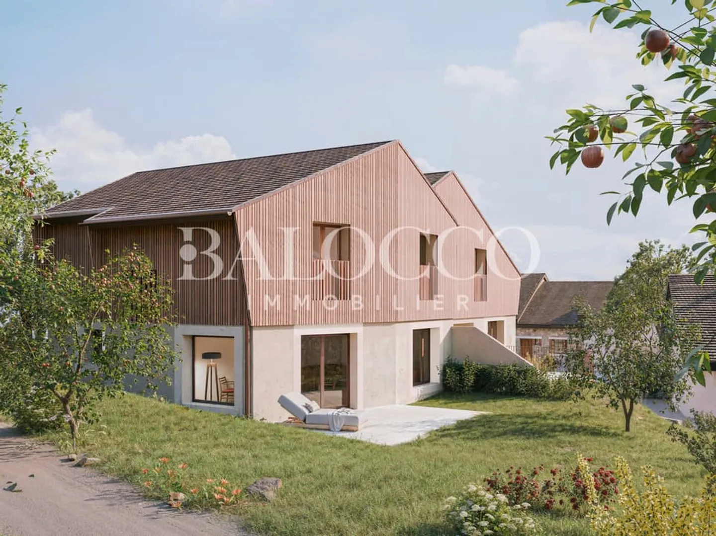 Villa jumelle à Gilly - Photo 2 sur 4