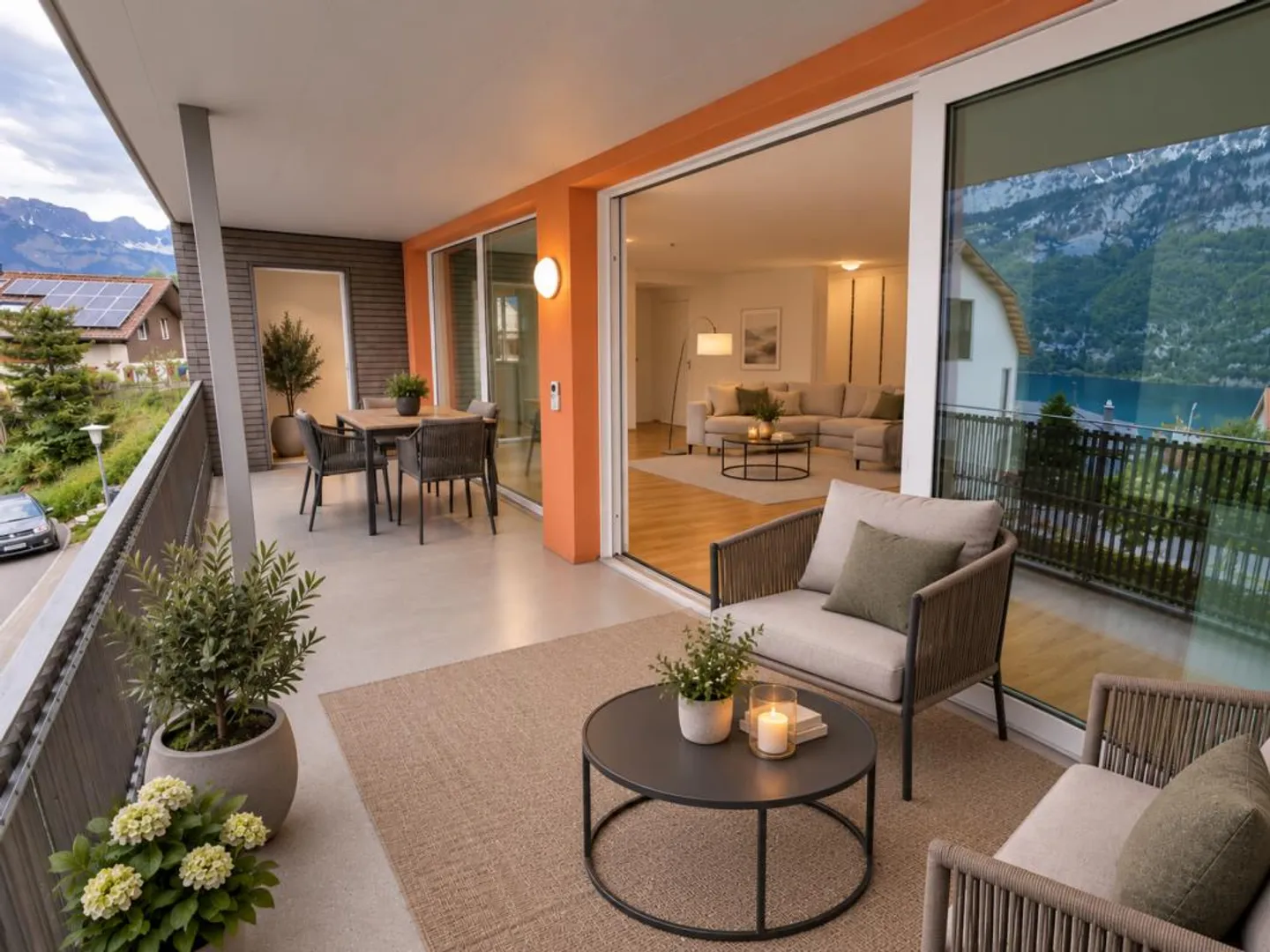La tua nuova casa con panorama sul lago e sulle montagne - Foto 12 di 14