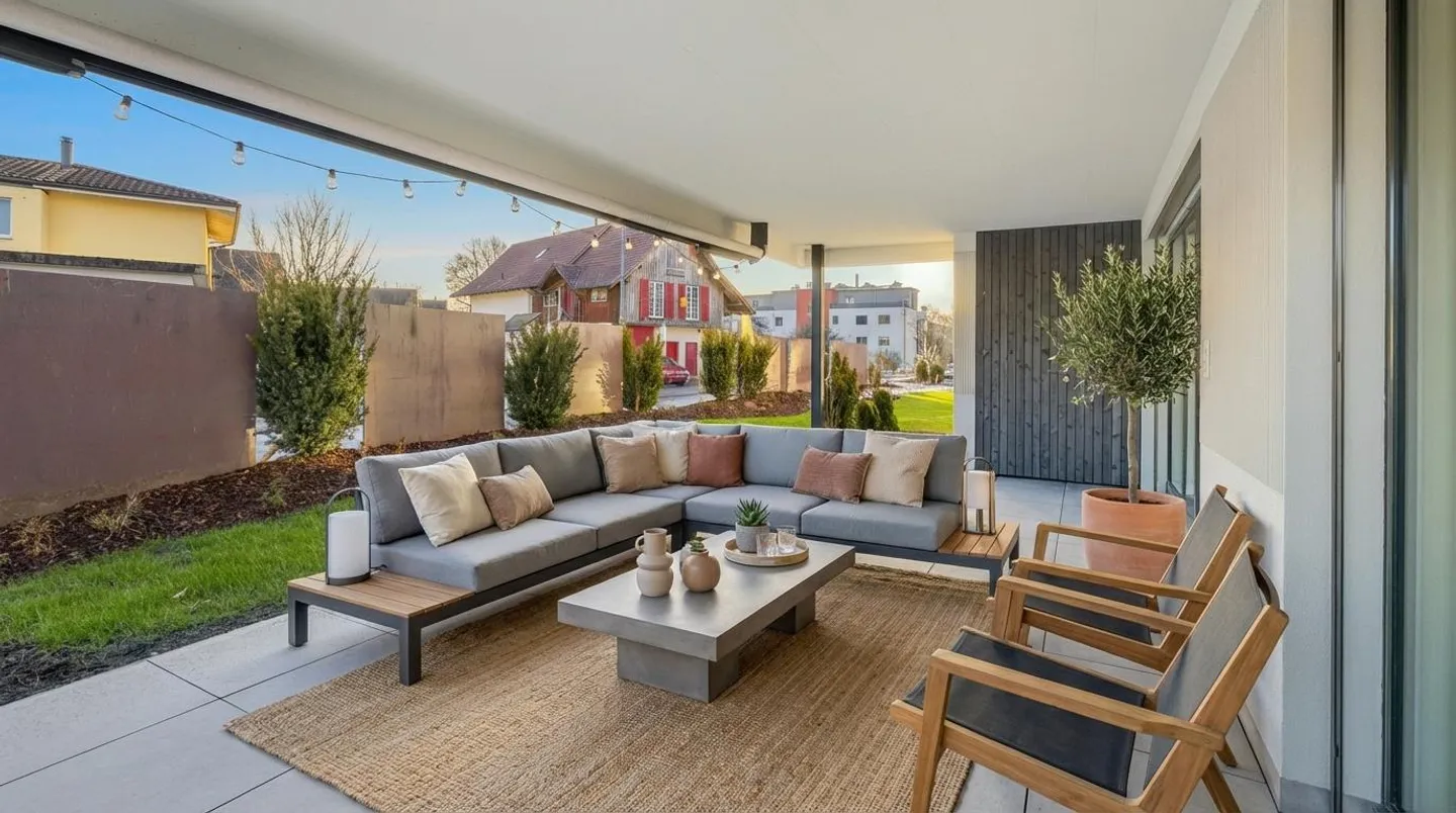 Appartement moderne de 4.5 pièces au rez-de-chaussée - Photo 4 sur 7