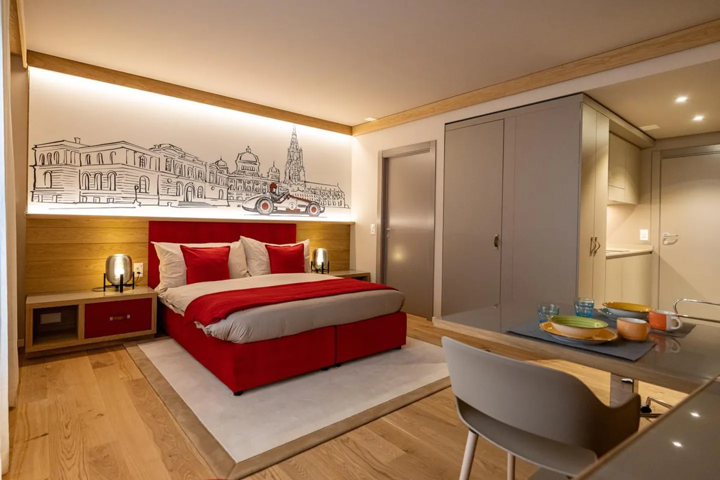 Temporär oder längerfristiges Wohnen mit Hotel Service! - Foto 1 von 3
