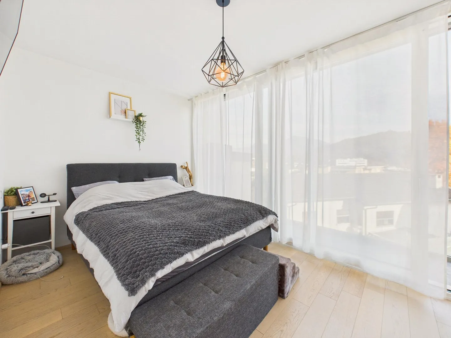 Appartement en attique moderne de 2,5 pièces avec grand balcon, Agno - Photo 6 sur 11