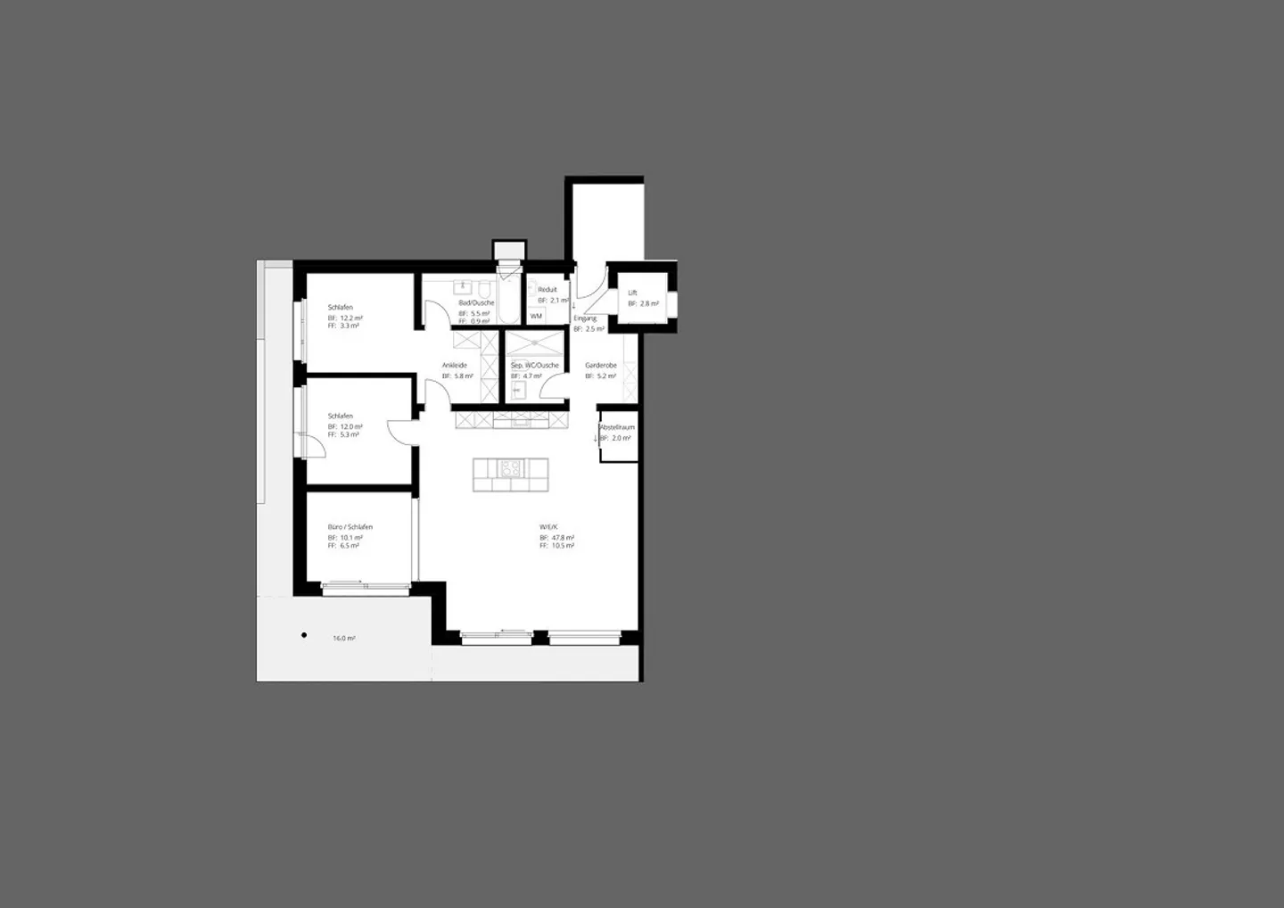 New, exclusive 4.5-room garden apartment - Photo 6 of 10
